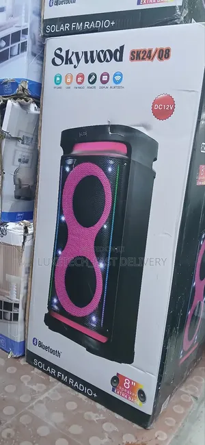 Skywood Partybox Speaker Q8 With Wireless Mic