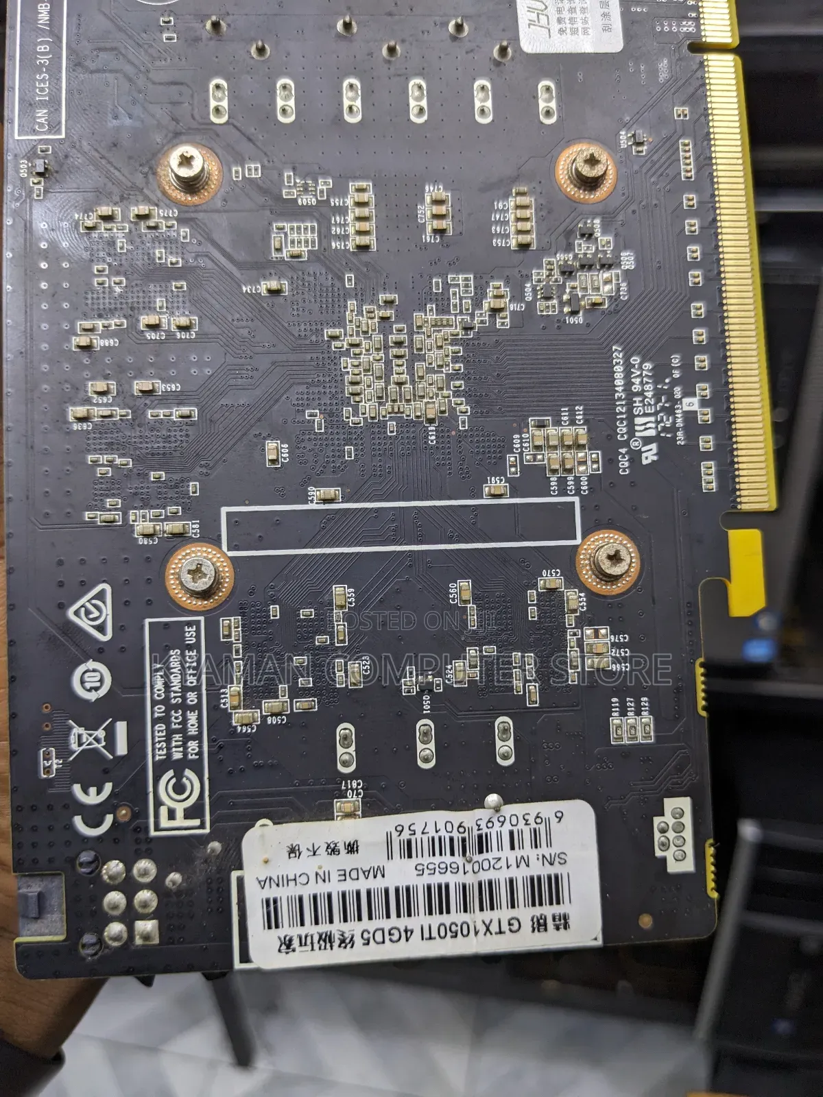 Graphics Card 4gb GTX 1050ti