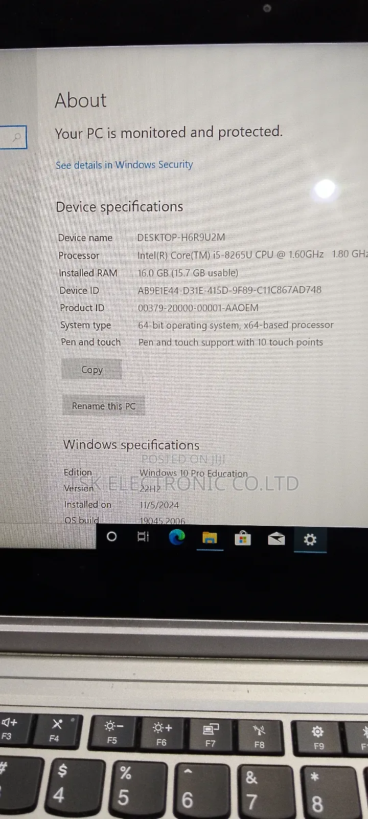 Laptop Lenovo 16GB Intel Core I5 SSD 512GB