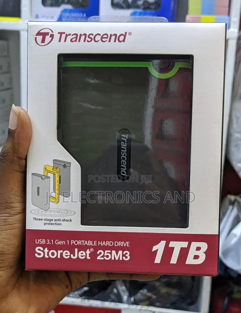 Ofa Ofa  Transcend 1TB External HDD Original Ni Imara Sana