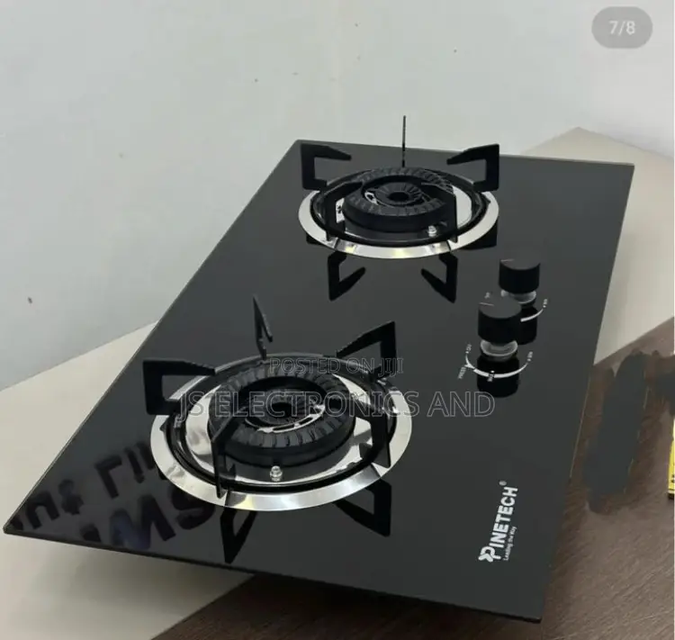 PINETECH Jiko La Kioo Ni Imara Sana Lina Tumia Gas Plate 2