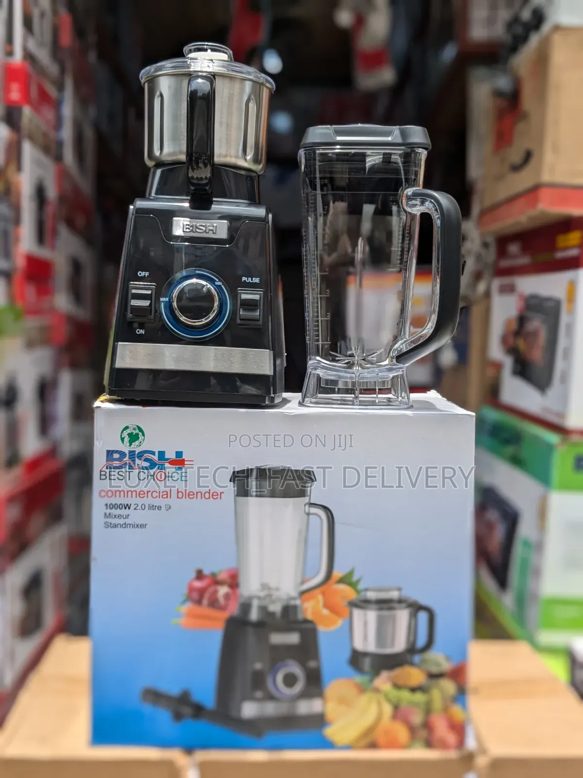 Bish Electric Blender 2l Heavy Duty
