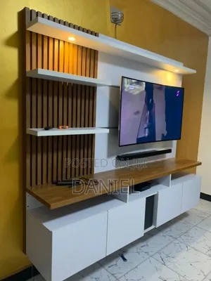 Tv Wall Showcase Multi Color