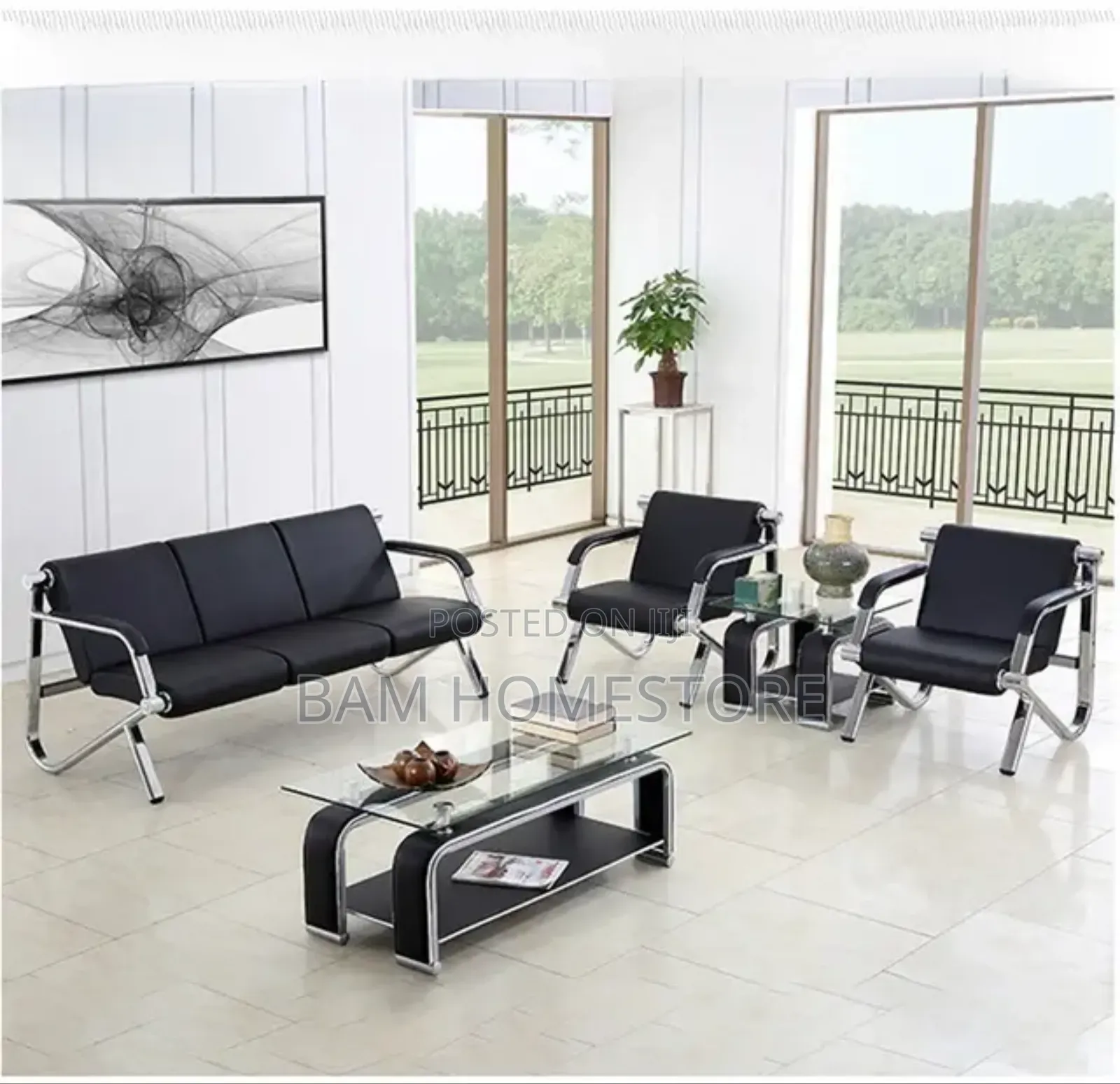 Sofa/Waiting Chairs (3 Seats)