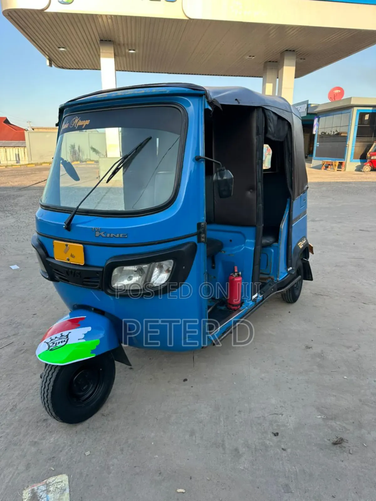 TVS King Cargo 2023 Blue