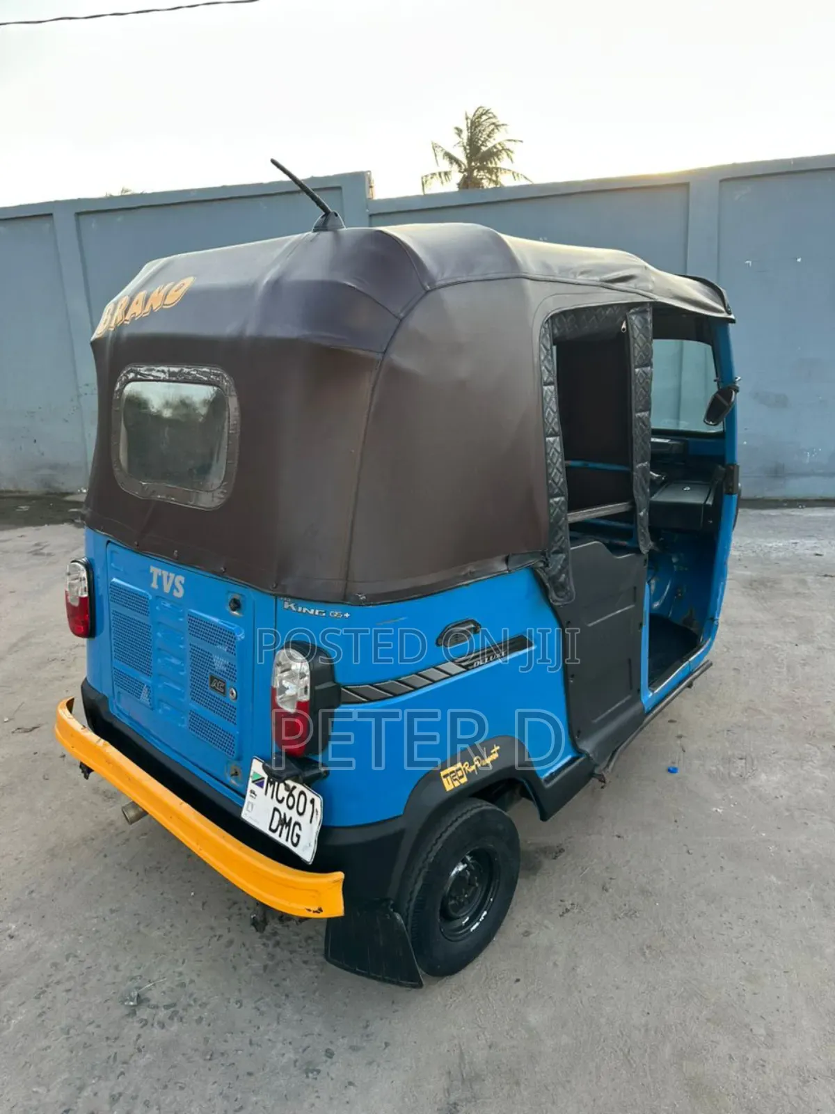 TVS King Cargo 2023 Blue