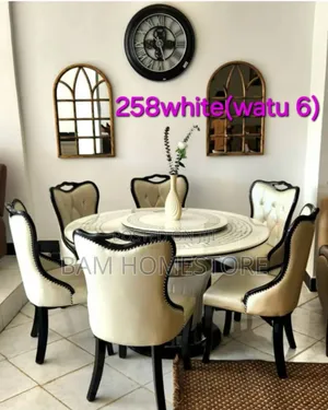 Dinning Set With Rotatable Table