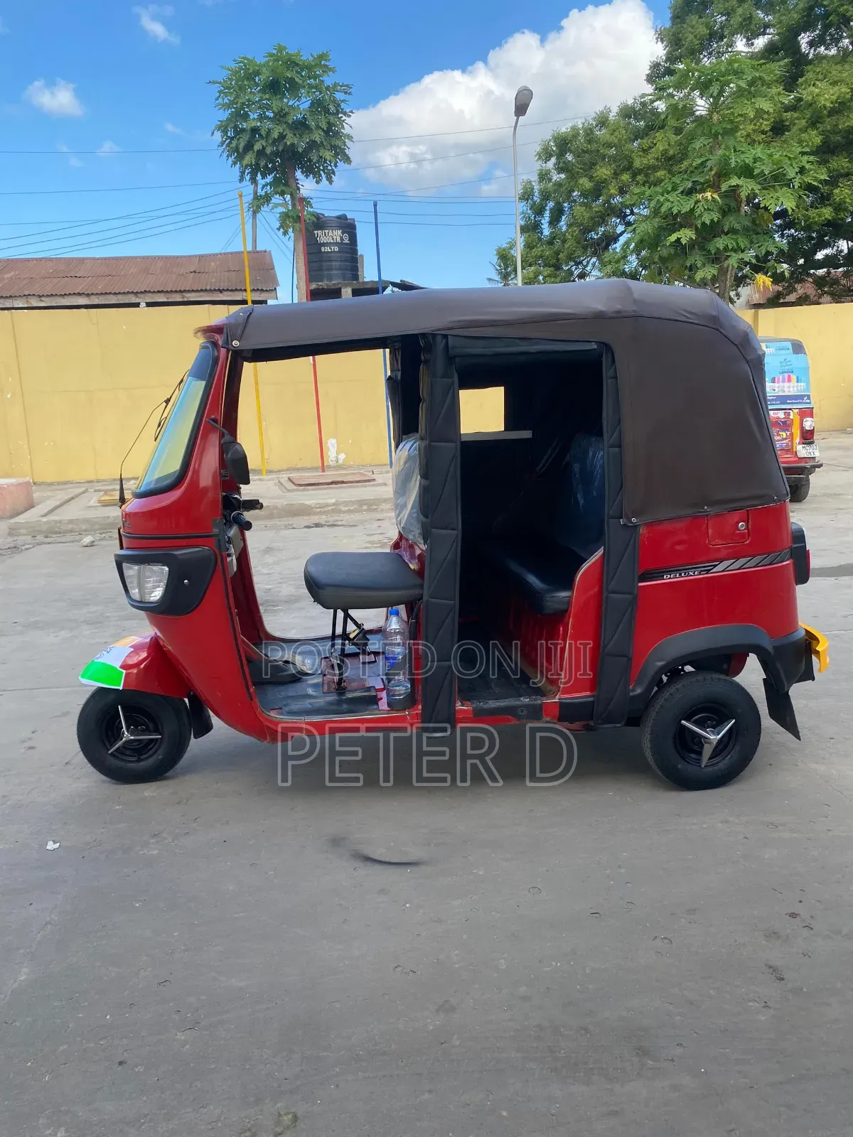 TVS King Deluxe Plus iTouch Start 2024 Red