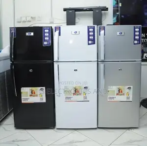 MR UK Refrigerator 2 Doors White Liters 138 Ina Ufunguo
