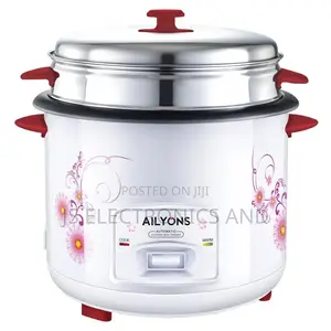 Ailyons Rice Cooker Ni Liter 2.2 Ina Tumia Umeme Ni Imara
