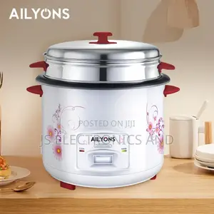 Ailyons Rice Cooker Ni Liter 2.2 Ina Tumia Umeme Ni Imara