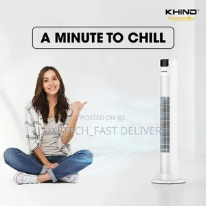 Classic Tower Fan With Remote Control and Soft Touch Control