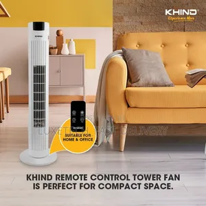 Khind Tower Fan – Powerful and Silent Cooling for Home or Office