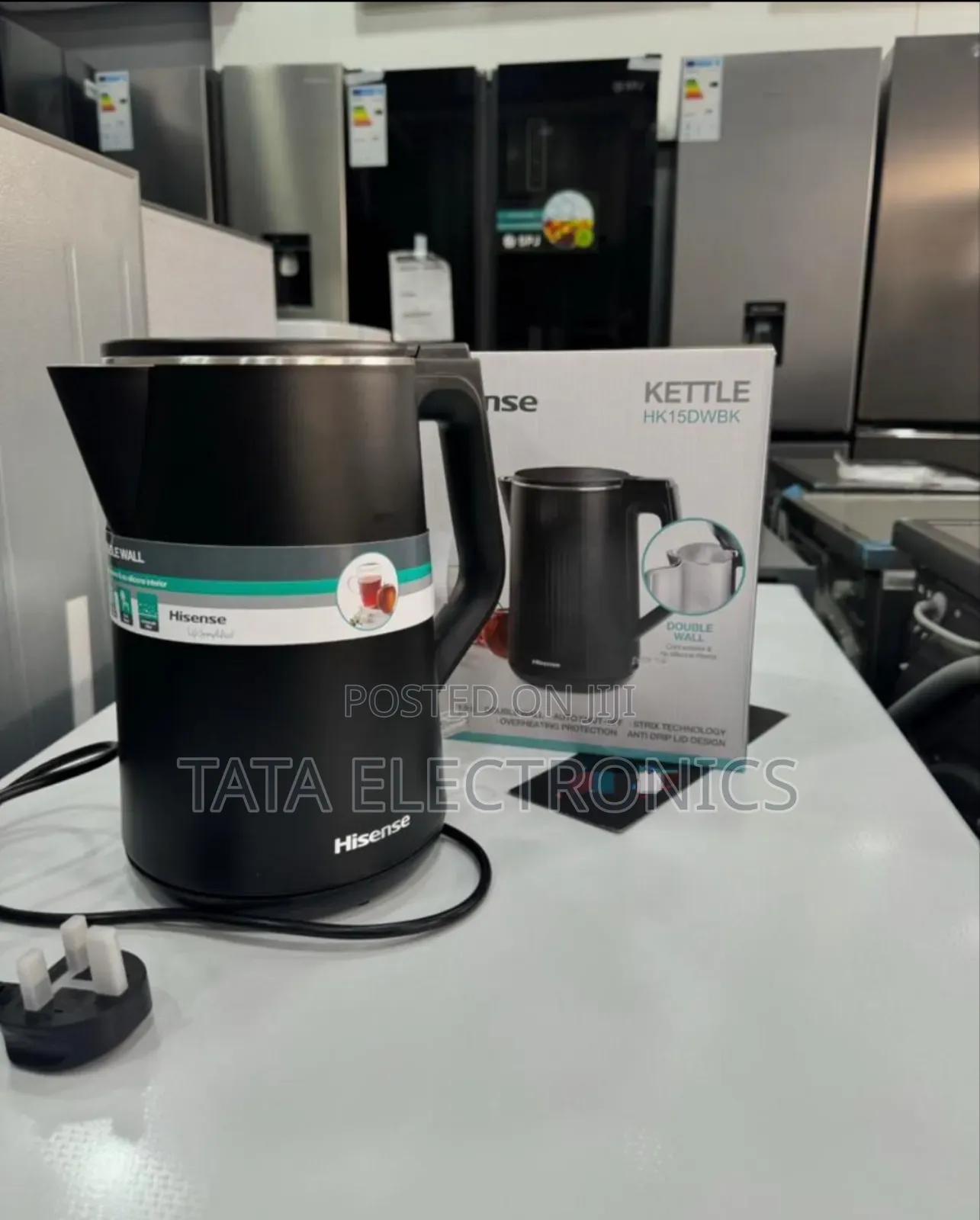 Hisense Kettle 1.5 L || Jug La Kuchemsha Maji || HK15DWBK