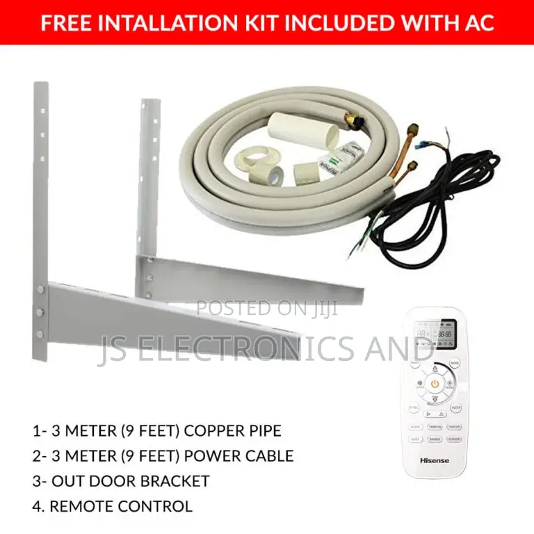 Hisense Air Conditioner BTU 9000 With Inverter Ni Imara Sana