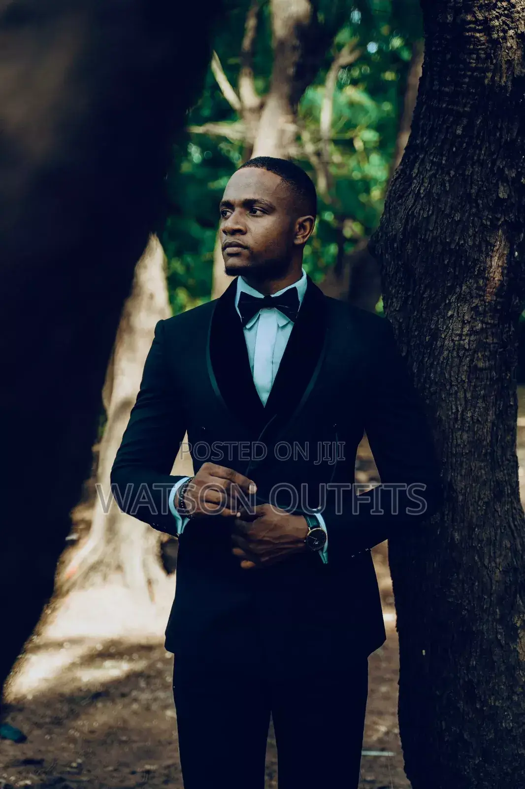 Suti Nyeusi Za Kiume/Black Suits