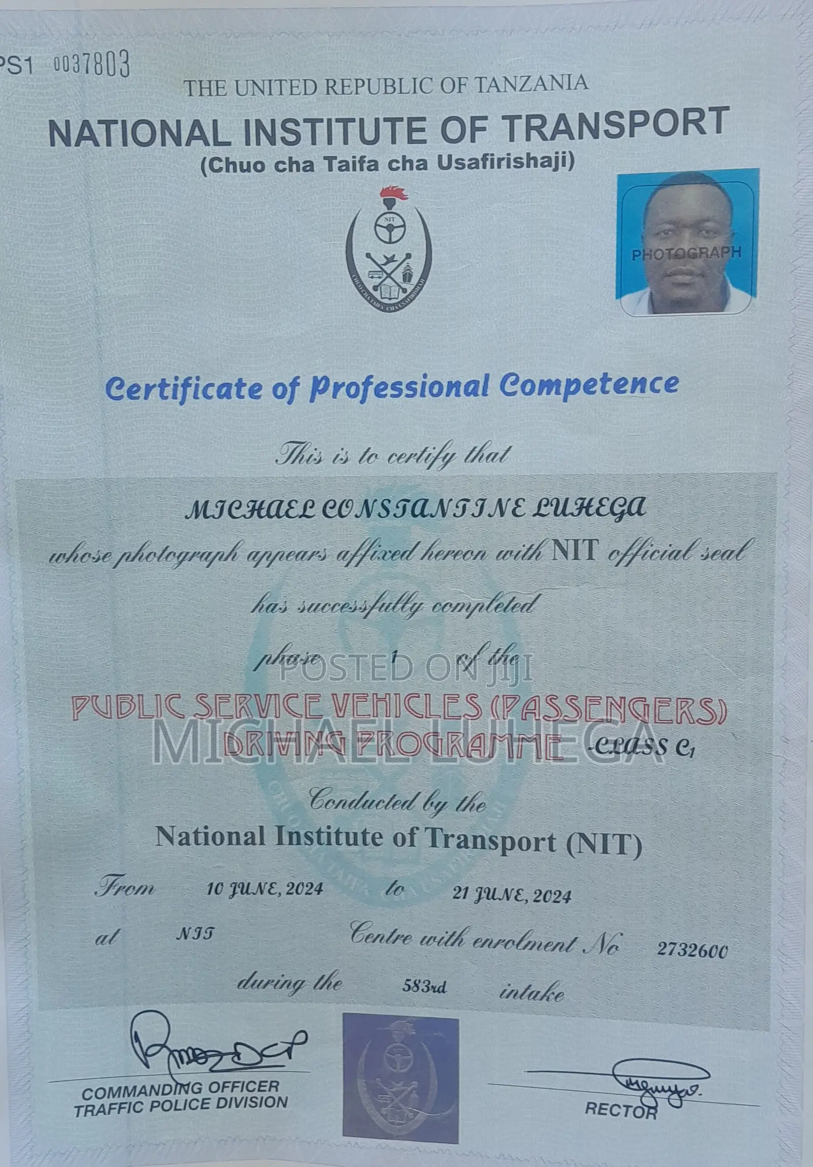 Car Driver Job