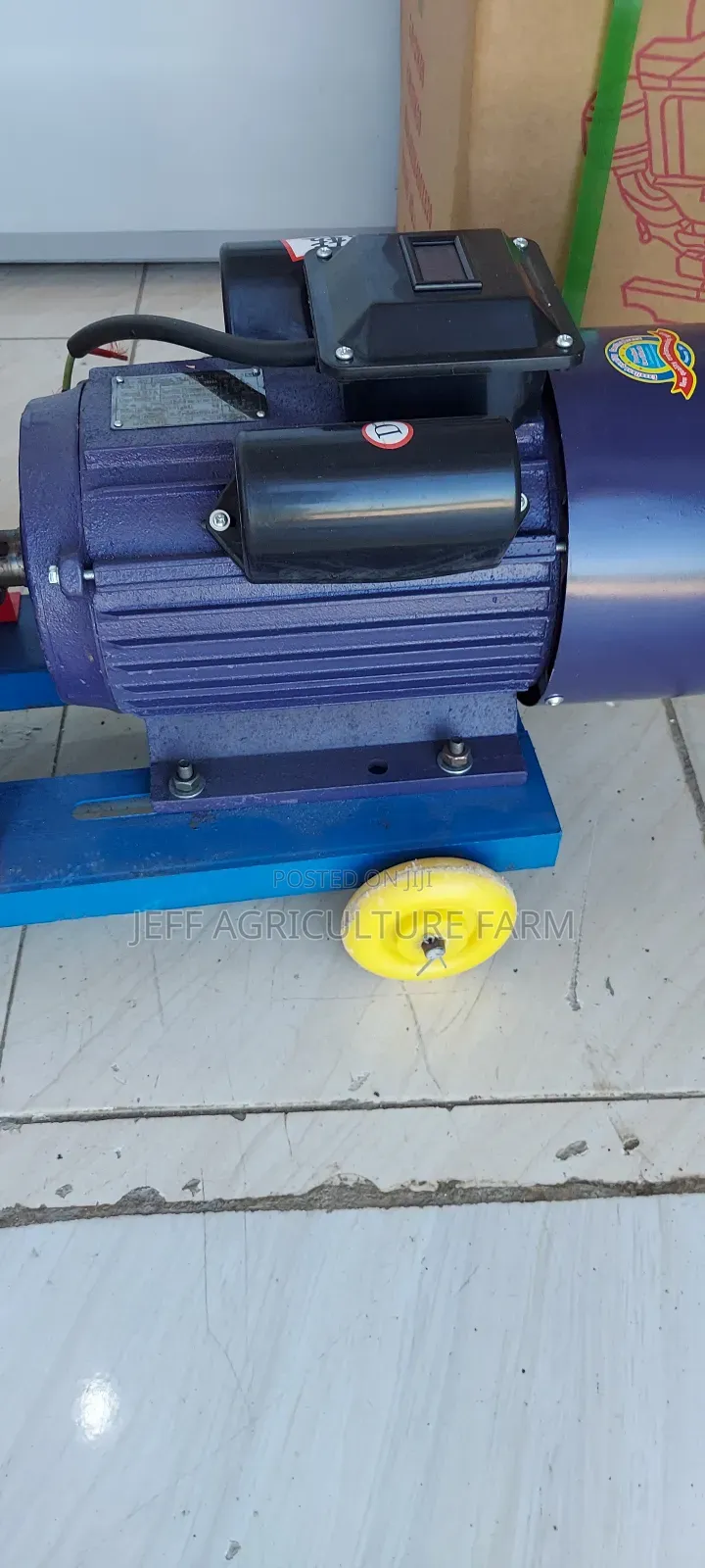 Blue Pillet Machine