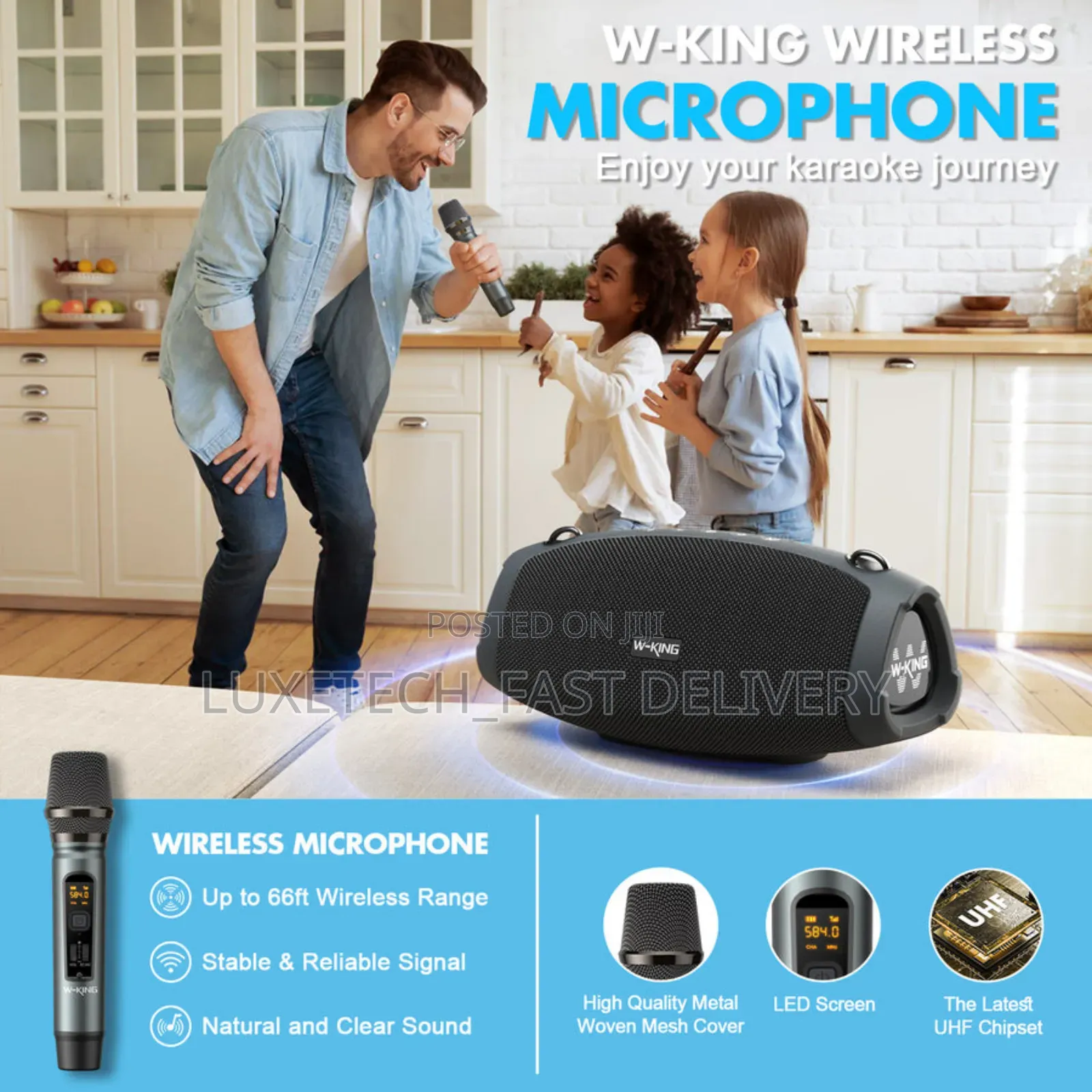W-King X10 Speaker With Microphone