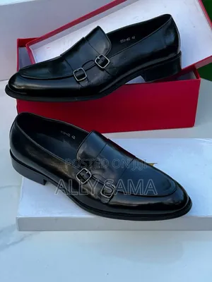 Mens Loafers Black Hugoboss Material Leather