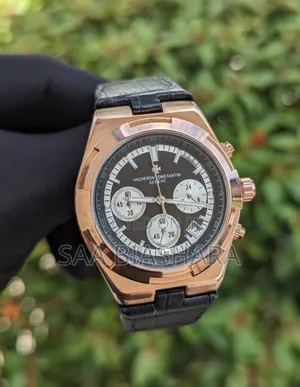 Saa Ya Mkononi Vacheron Constantin Black