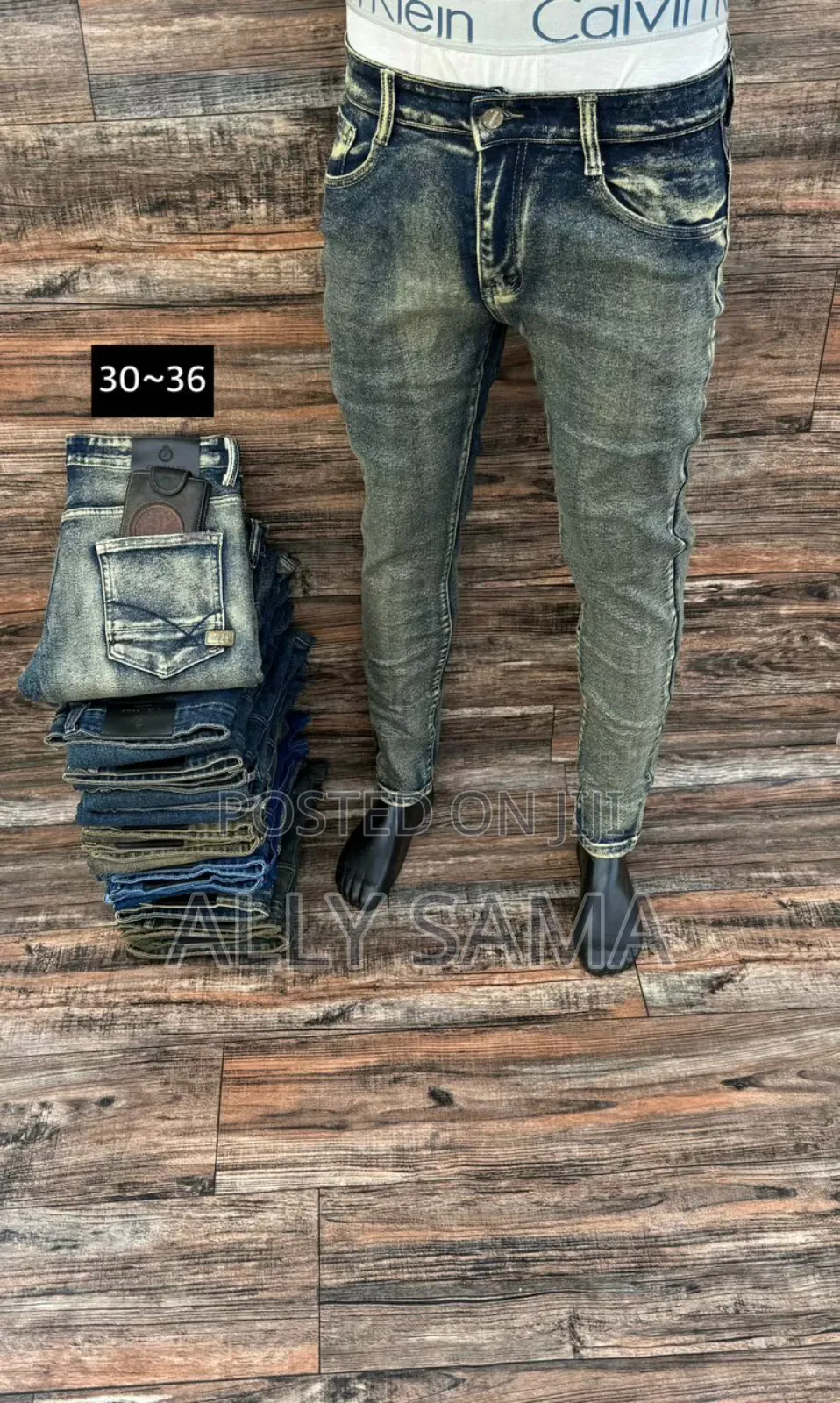 Mens Cloth Material Jeans