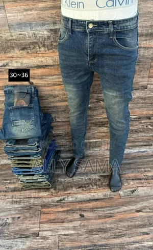 Mens Cloth Material Jeans