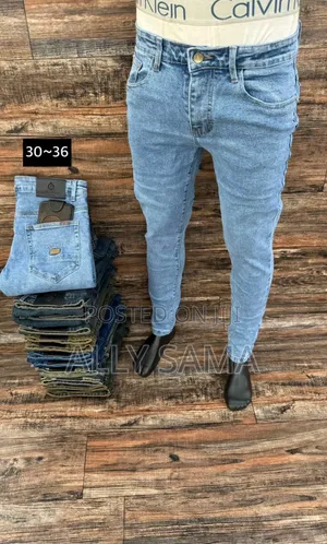 Mens Cloth Material Jeans