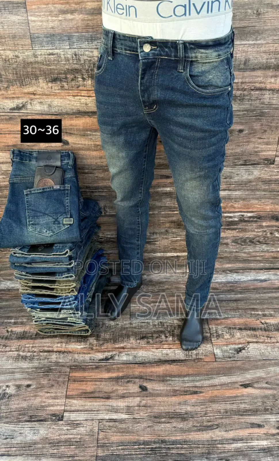 Mens Cloth Material Jeans