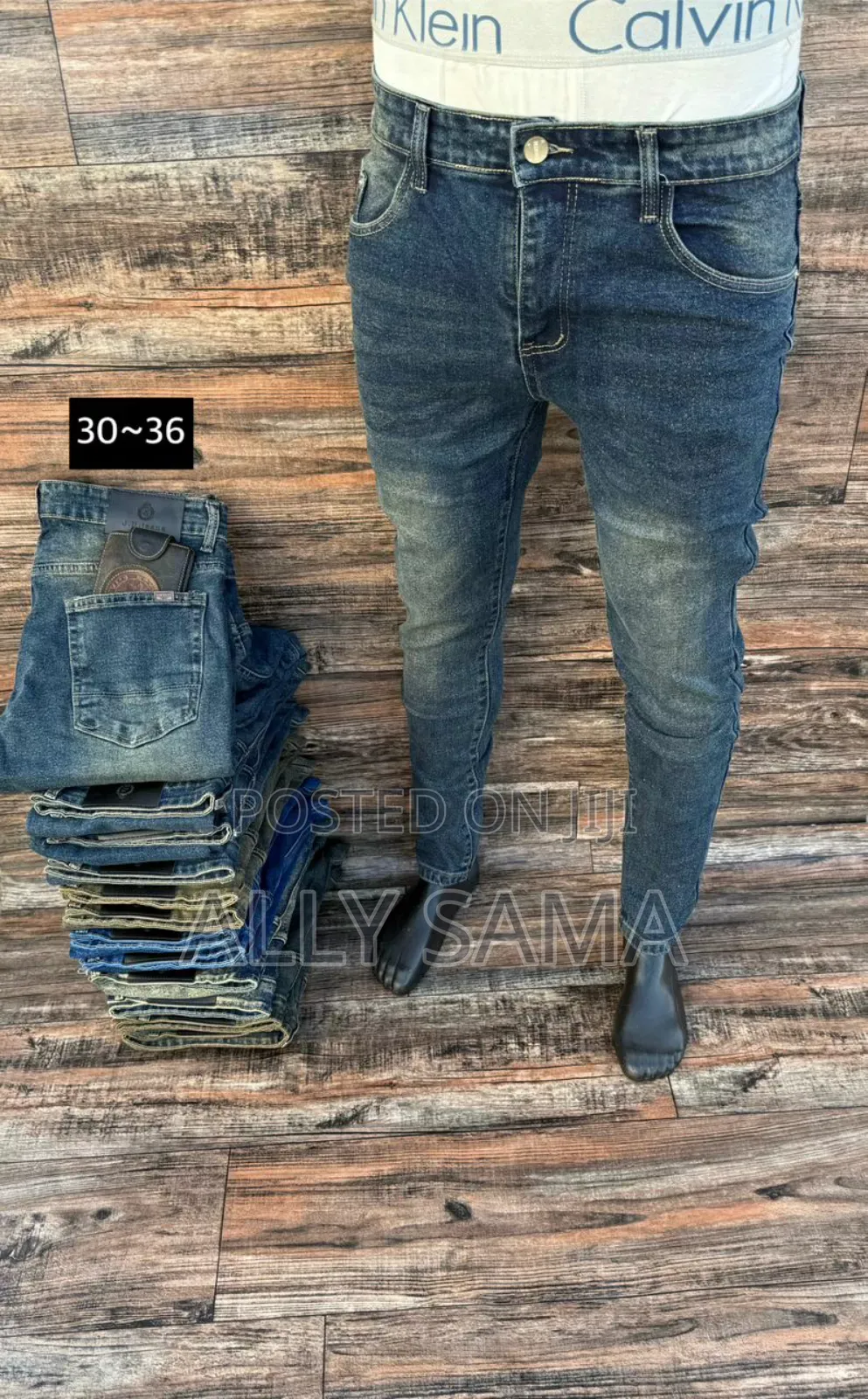 Mens Cloth Material Jeans