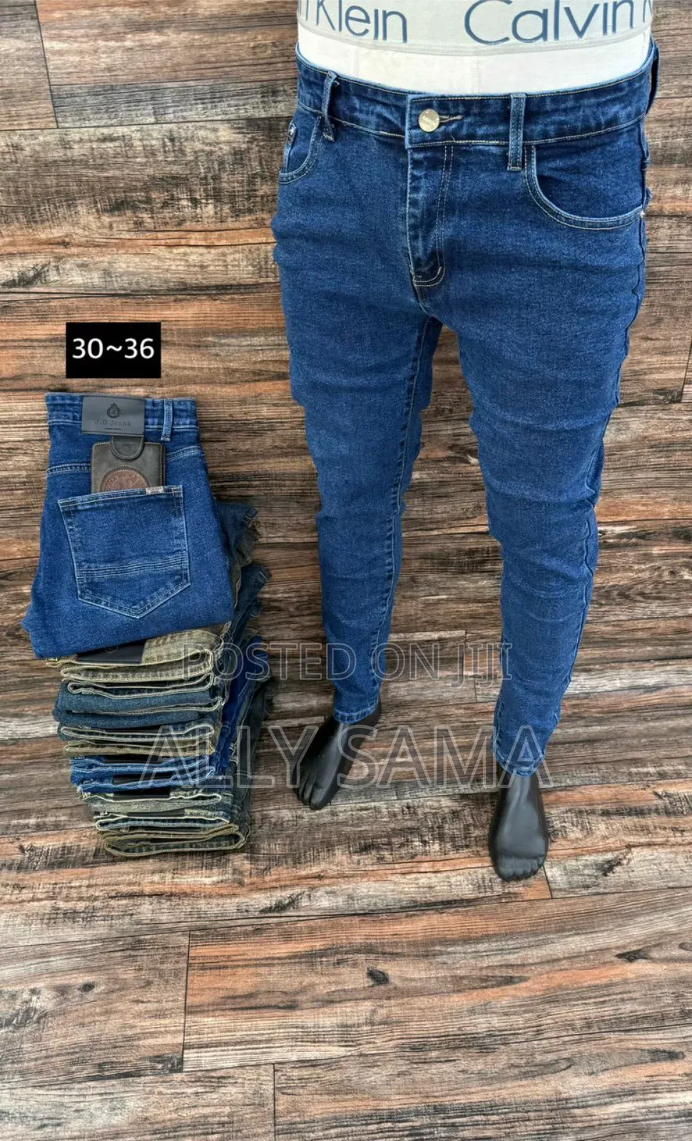 Mens Cloth Material Jeans