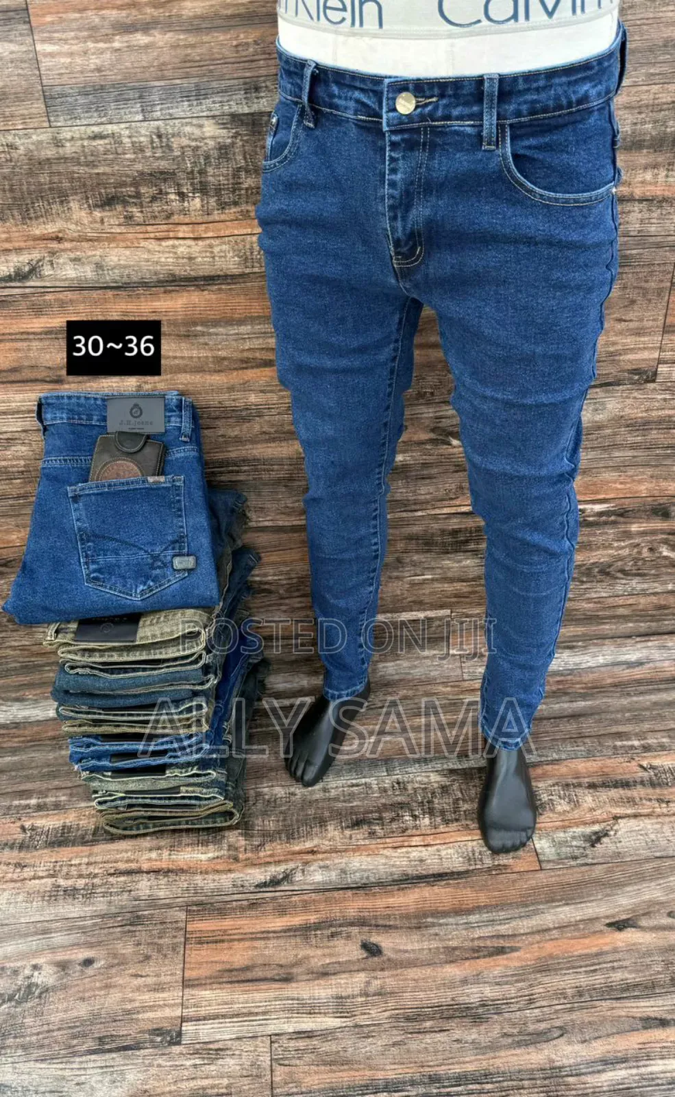 Mens Cloth Material Jeans