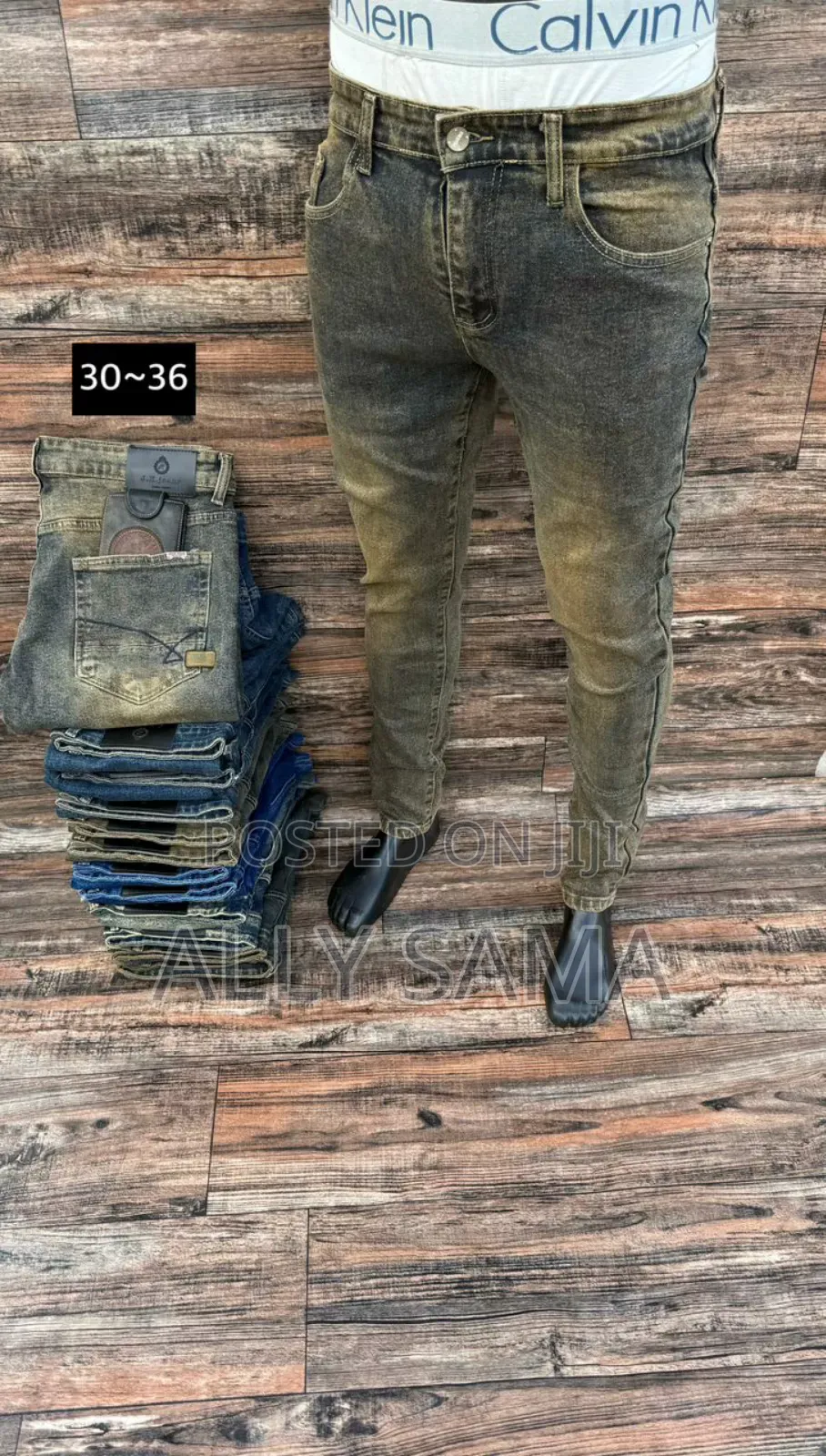 Mens Cloth Material Jeans