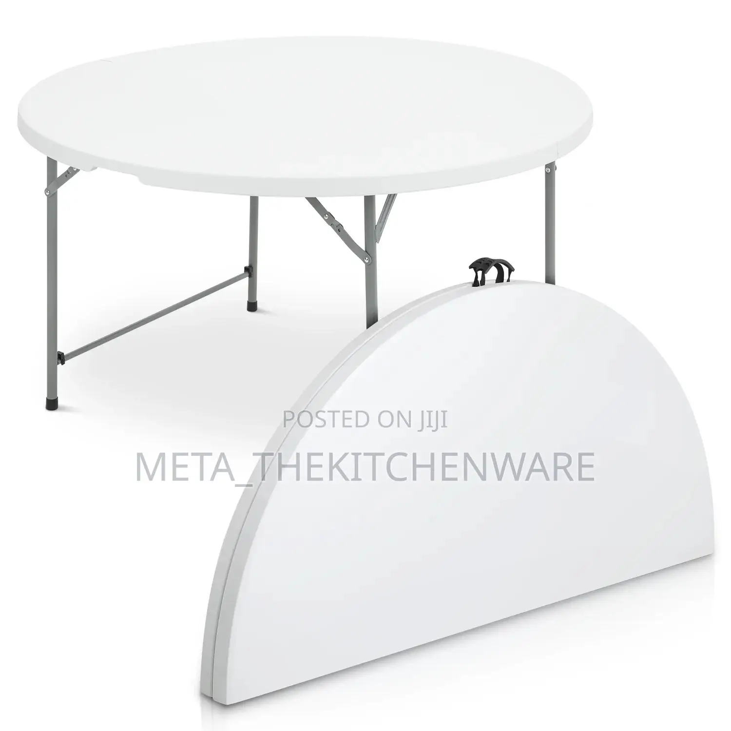 Foldable Round Table 120cm