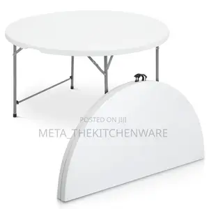 Foldable Round Table 120cm