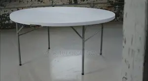 Foldable Round Table 120cm