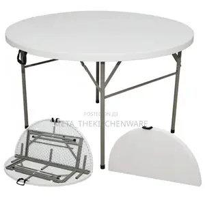 Foldable Round Table 120cm