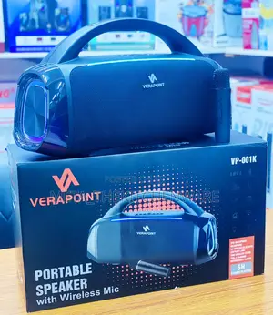 Verapoint Portable Speaker With Wireless Microphone