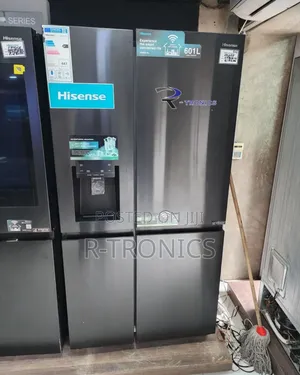 Hisense Fridge Side by Side With Water Dispenser , Icemaker