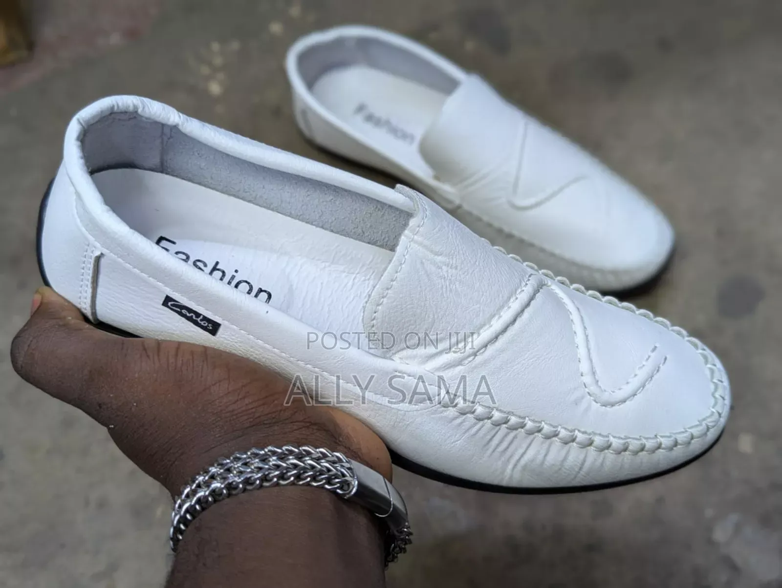 Mens Loafers Fashion Material Leather