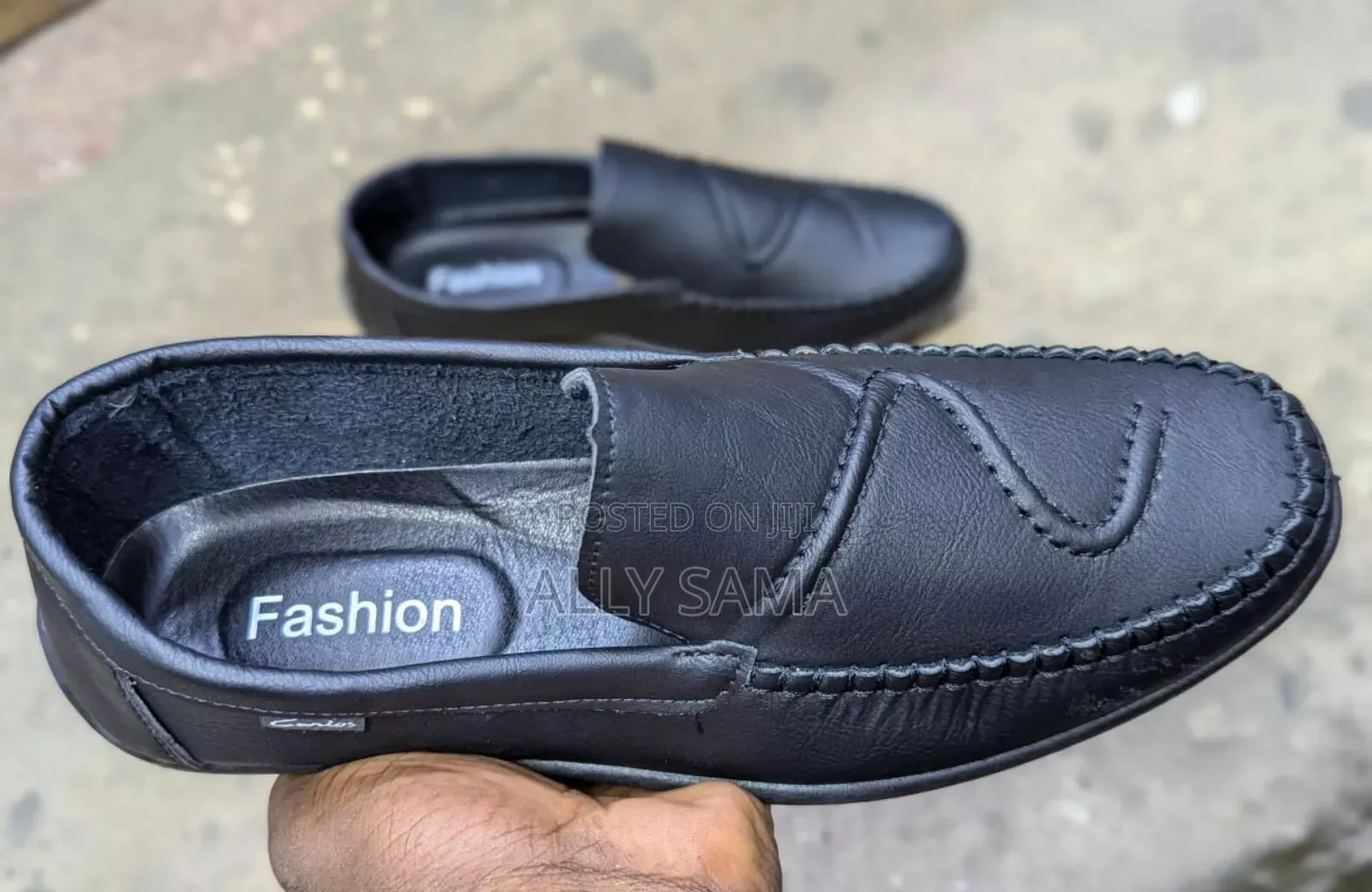 Mens Loafers Fashion Material Leather