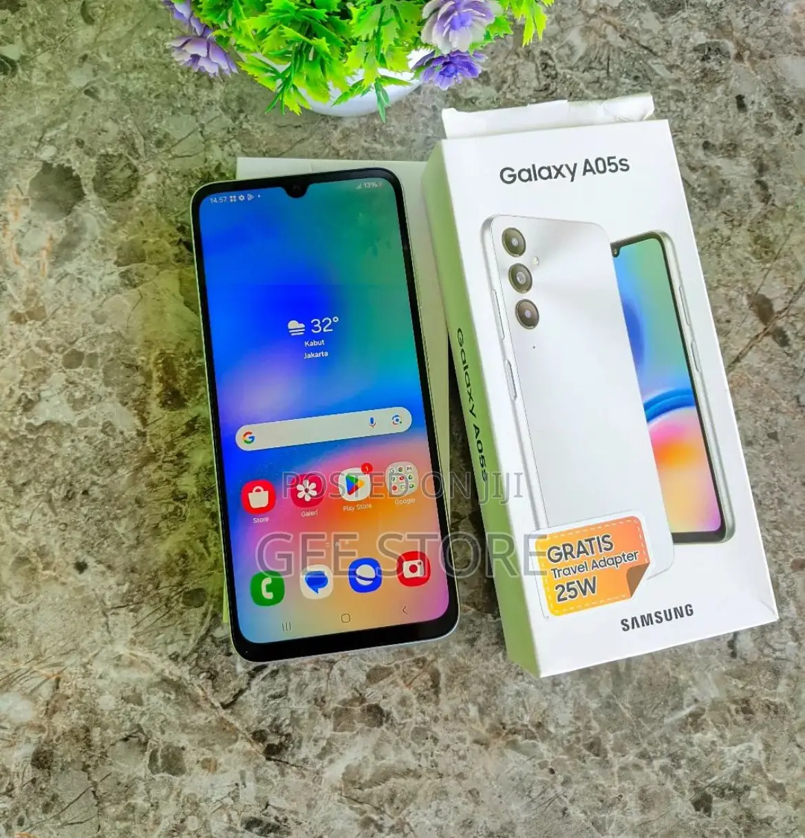 New Samsung Galaxy A05s 128 GB Gray