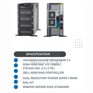 New Server Dell PowerEdge T440 96GB HDD 4T