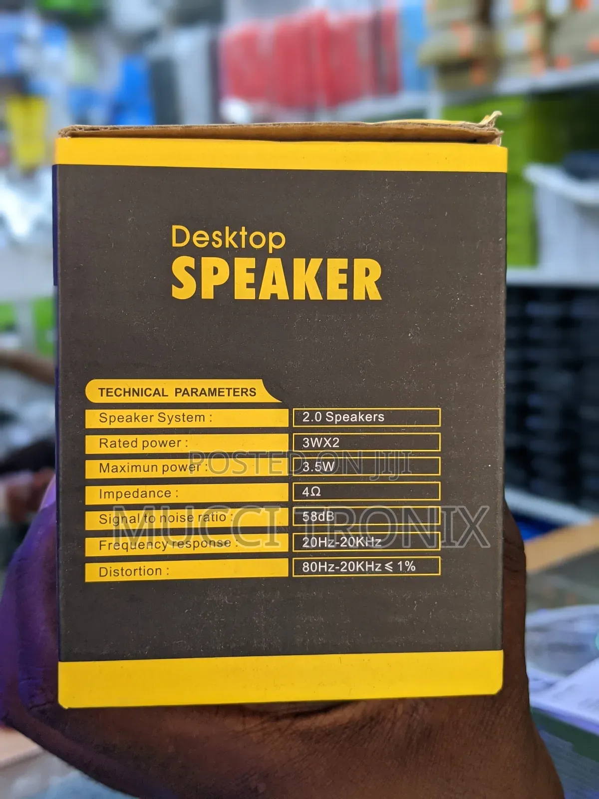 Desktop Speaker 2.0 USB Channel