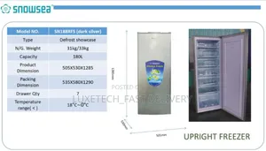 Snowsea Upright Freezer 180L