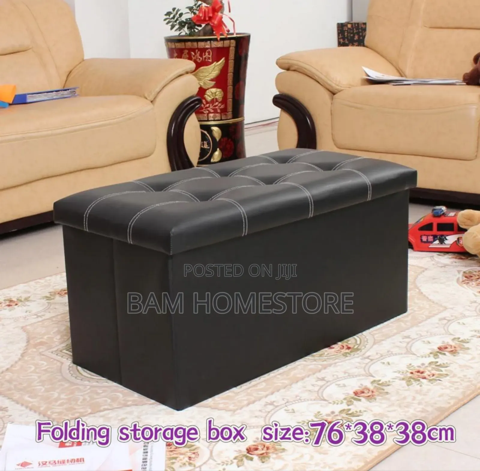 Foldable Ottoman