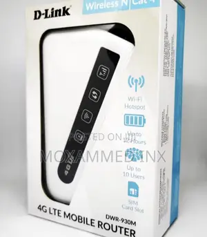 D-link 4G LTE Mobile Wi-fi Model : DWR930M/A2