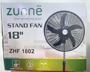 Zunne Standing Fan Size 18