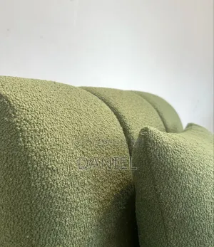 Sofa Arm Chair Mbili Rangi Ya Kijani