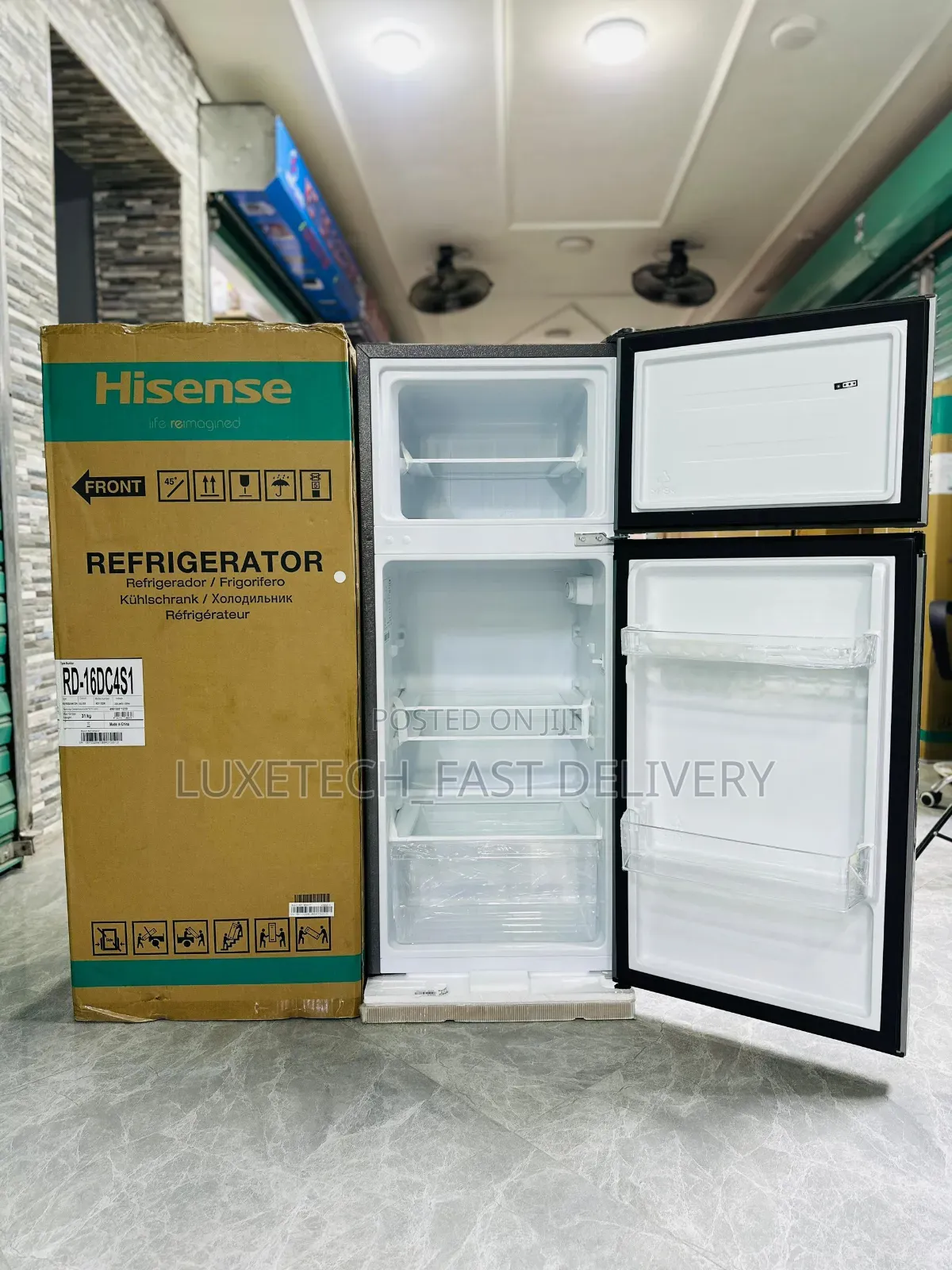 Hisense Refrigerator 120 Litres Double Door